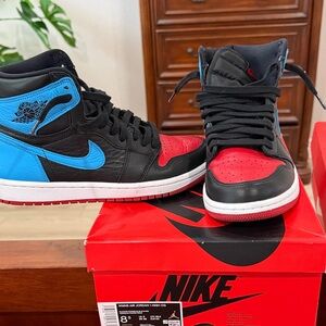 Nike Air Jordan 1 Retro High Black Red Blue